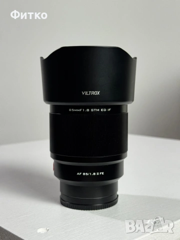 Обектив Viltrox 85мм. F1.8 STM ED iF II FE - Като нов