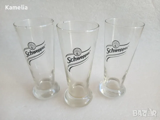 3 Чаши Schweppes 