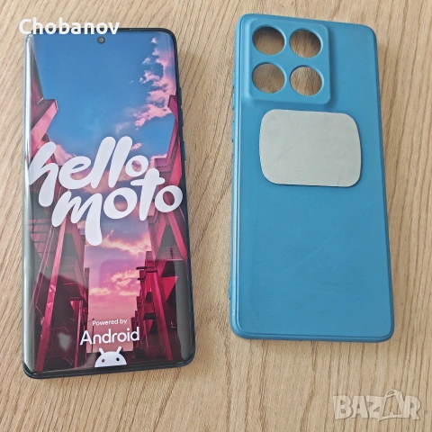 Moto edge 60, 256GB, Разширяема RAM 8 + , останала гаранция 18м към Зора, 5200mAh Батерия на 100%, снимка 5 - Motorola - 54986432