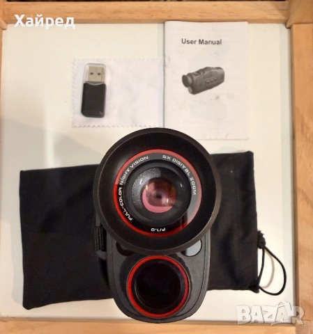 Нов Цифров монокъл с нощно виждане, снимка 8 - Оборудване и аксесоари за оръжия - 53989496