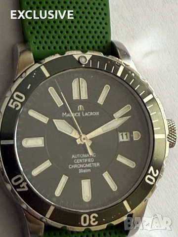 Швейцарски часовник Maurice Lacroix  Chronometer limited  , снимка 13 - Мъжки - 45953862