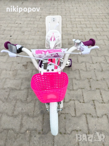 X Детски велосипед 14" FLOWER candy, снимка 7 - Велосипеди - 54395003