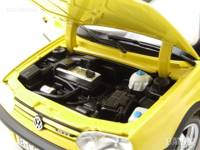 VW Golf 3 GTI Colour Concept 1994 - мащаб 1:18 на Norev моделът е нов в кутия, снимка 15 - Колекции - 55282825