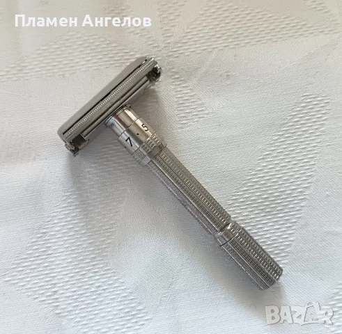 Самобръсначка Gillette Slim Adjuatable 1968 USA, снимка 2 - Антикварни и старинни предмети - 55418757