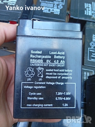 оловно-киселинни акумулаторни батерии 6V и 12V , снимка 3 - Друга електроника - 55017953
