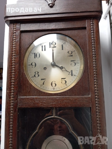 Стенен часовник, снимка 2 - Антикварни и старинни предмети - 54320874