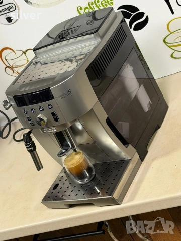 Кафемашина кафе автомат delonghi magnifica S smart с гаранция, снимка 5 - Кафемашини - 54242369
