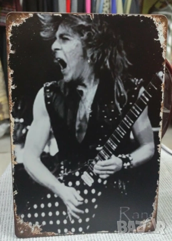 Randy Rhoads-метална табела (плакет)