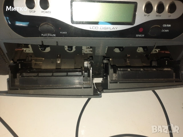 Двукасетъчен радиокасетофон с компактдиск марка powerTEC модел SRR 3000 , снимка 7 - Радиокасетофони, транзистори - 54857940