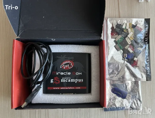 Miracle box+ключ Miracle с кабели за отключване на мобилни телефони, снимка 5 - Резервни части за телефони - 55667364