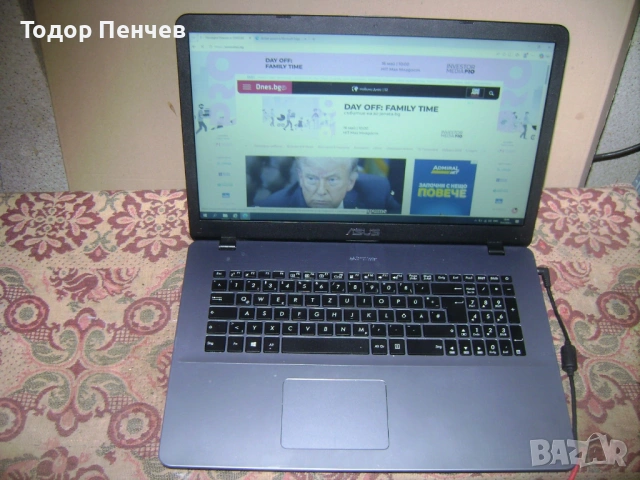 Asus - 17 инча, 8 GB RAM DDR4, 512 GB SSD, снимка 14 - Лаптопи за дома - 54314773
