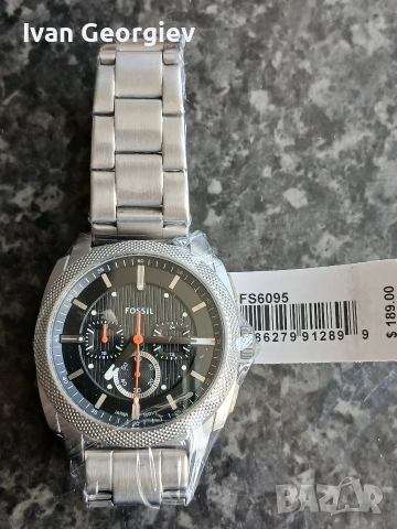 Нов часовник FOSSIL Machine FS6095, снимка 2 - Мъжки - 54410325