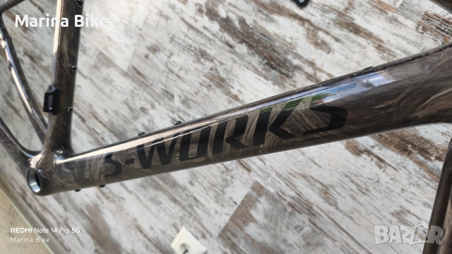Карбонова шосейна рамка Specialized Roubaix SL8 S-Works Future Shock 3.0  | 52, снимка 12 - Части за велосипеди - 55237969