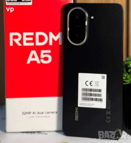 Продавам чисто нов телефон Xiaomi Redmi A5 с 2 години гаранция към Виваком 120Hz 6.88-инчов дисплей, снимка 2 - Xiaomi - 54437951