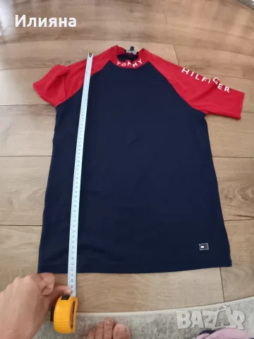 Tommy Hilfiger Тениска с UV защита, S размер, снимка 4 - Детско бельо и бански  - 55526006