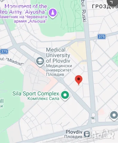 Гараж под наем в центъра, до зала “Сила”