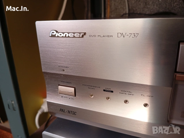 Pioneer DV-737, снимка 2 - Плейъри, домашно кино, прожектори - 54681810