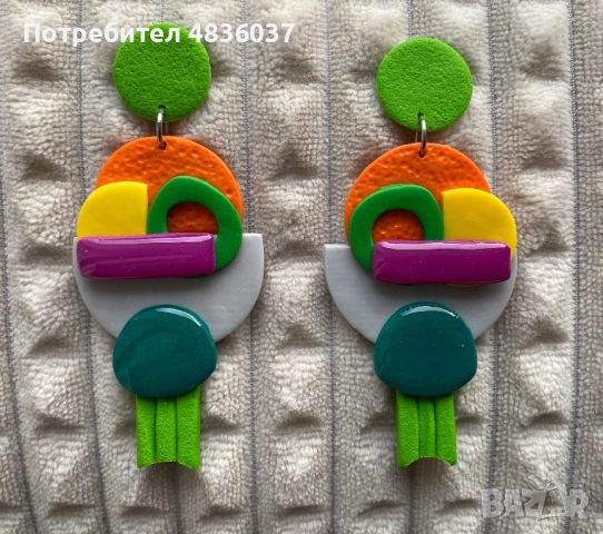 Ръчно изработени обици, снимка 9 - Обеци - 54654555