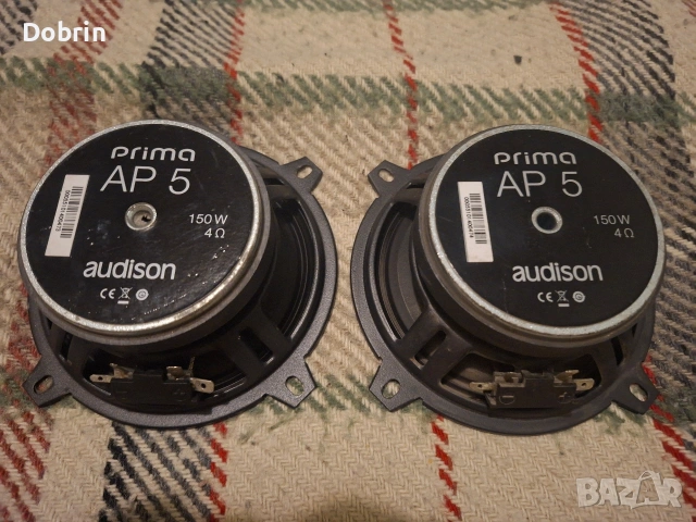 Говорители Audison Prima AP5 150w 130мм, снимка 2 - Тонколони - 54577004