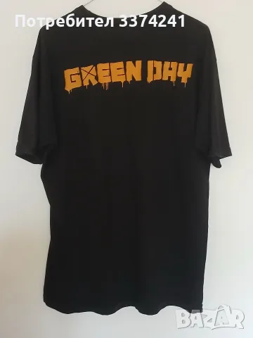 Мъжка тениска Green day XL , снимка 5 - Тениски - 55475272