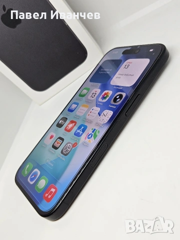 iPhone 16 Black 128GB 92% 379Цикъла, снимка 2 - Apple iPhone - 54889441
