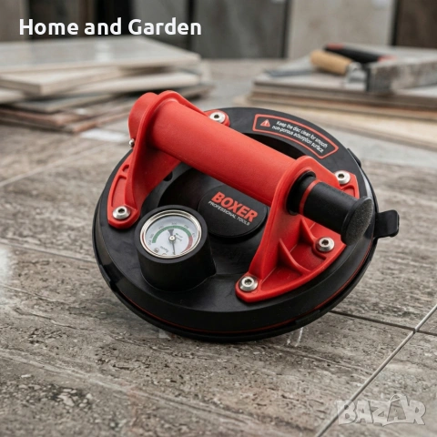 Вакуумна вендуза за плочки BX-3269 до 200 кг с манометър – Максимална сигурност и контрол, снимка 2 - Други стоки за дома - 53995592