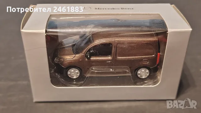Norev Mercedes Benz Citan метална колекционерска количка. Нова, снимка 3 - Колекции - 55346776