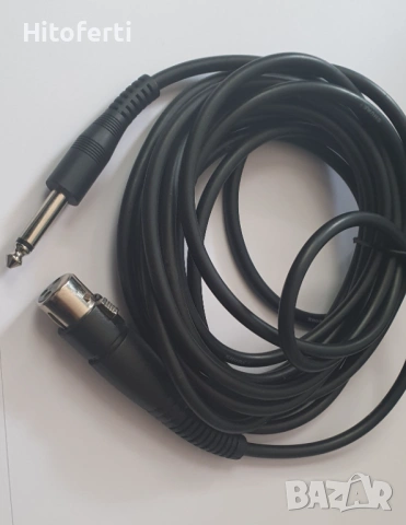 Микрофонен кабел Mono Jack 3 метра Shure