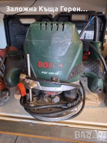 Оберфреза Bosch POF 1200AE, снимка 2 - Триони и циркуляри - 55048177