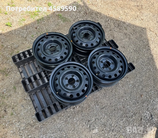4бр.Оригинални железни джанти 15цола 5x114.3 за Hyundai,Kia,Mitsubishi,Mazda, снимка 2 - Гуми и джанти - 54942269