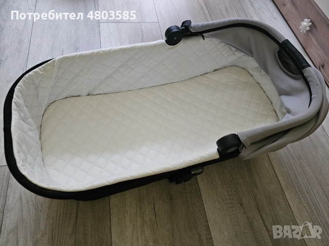 Бебешка количка Chipolino Elite 3 в 1 (зимен и летен кош, столче за кола) - Отлично състояние, снимка 5 - Детски колички - 54264683