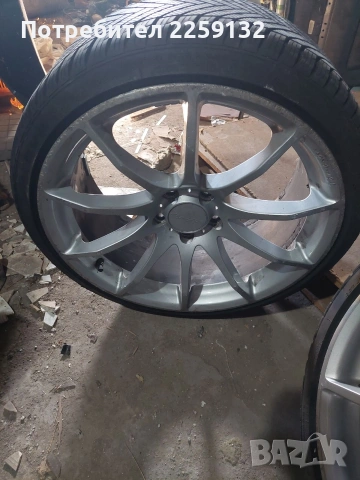 Продавам джанти 19 цола,със зимни гуми,225/35/19 вътрешния отвор е 57.1