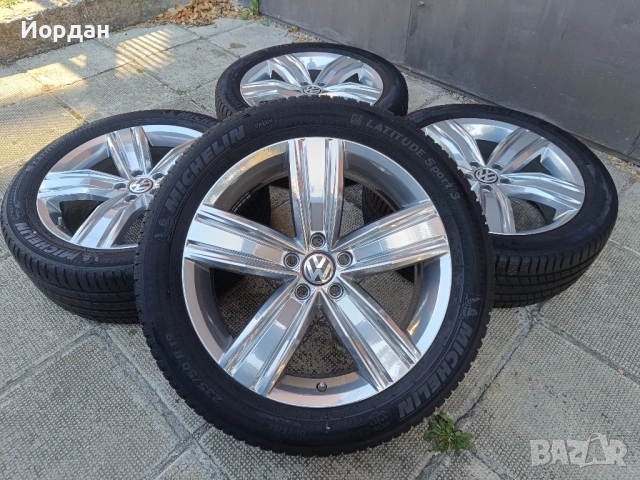 ОРИГИНАЛНИ джанти 19  ' цола с ГУМИ 235 50 R19 5х112 VW TIGUAN / Фолксваген Тигуан