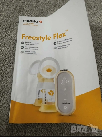 Двойна електрическа помпа за кърма Medela Freestyle Flex, снимка 5 - Помпи за кърма - 54458895