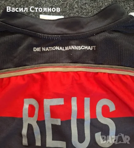 Германия / Germany ADIDAS #21 Reus - World Cup 2014 away jersey - размер L, снимка 8 - Фен артикули - 55656794
