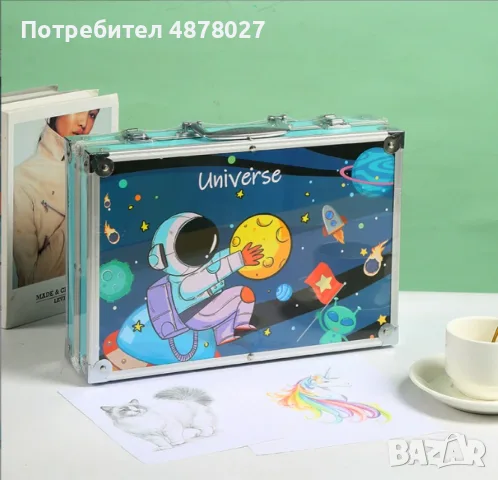 Творчески комплект за рисуване с изключително разнообразие от цветове, снимка 8 - Рисуване и оцветяване - 55392409