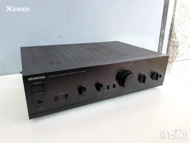 Усилвател KENWOOD, снимка 4 - Ресийвъри, усилватели, смесителни пултове - 54464226