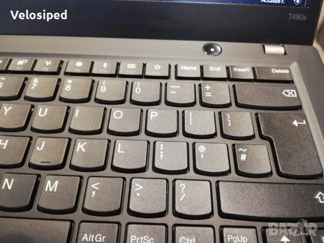 Бизнес клас Лаптоп Lenovo Thinkpad T490s i5 8GB RAM 200GB SSD, снимка 12 - Лаптопи за работа - 54547095