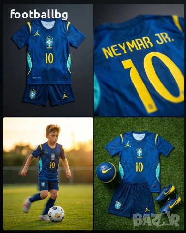 Детско юношески футболни екипи 💛⚽️ Бразилия НОВО 2026-27 година , снимка 11 - Футбол - 49037718