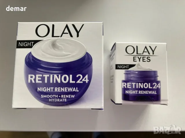 Нощен крем Olay Retinol 24 50 мл + крем за очи 15 мл, снимка 9 - Козметика за лице - 55517178