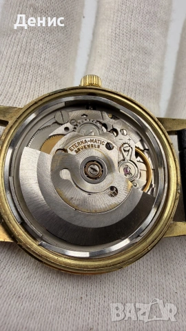 Vintage Eterna-Matic Automatic Date 25 Jewels | Swiss Made, снимка 5 - Мъжки - 55278228