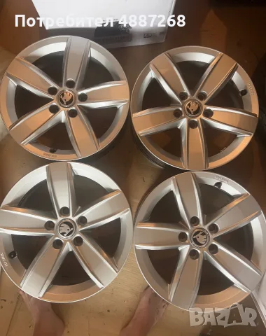 Оригинални лети джанти Borbet 16" 5х112 за VAG (VW, Skoda, Seat)