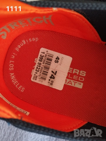 Летни Skechers номер 45., снимка 6 - Маратонки - 54480858