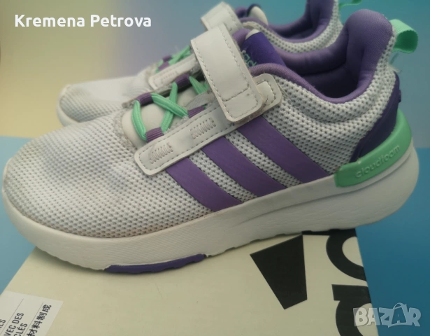 !!*Доставка до СПИДИ АВТОМАТ 2,14€ - Adidas Racer TR21 I Детски Спортни Обувки Running, размер 32