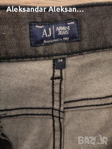 мъжки оригинални дънки DIESEL и ARMANI, снимка 2 - Дънки - 54776821