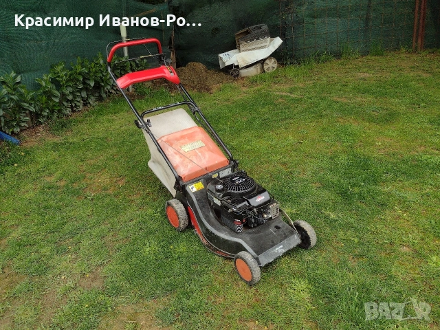 Бензинова самоходна косачка с кош, снимка 3 - Градинска техника - 54492057