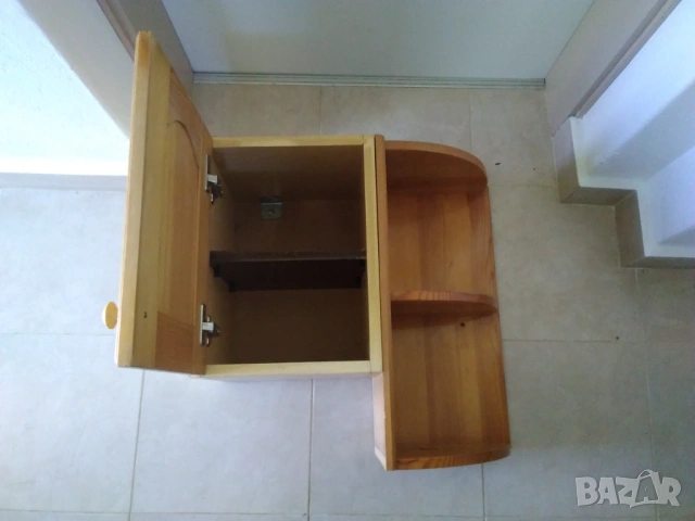 Стенен шкаф с етажерка, снимка 7 - Шкафове - 54350230