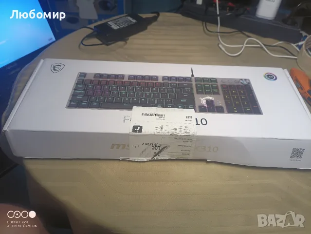 Клавиатура MSI FORGE GK310, USB 2.0, снимка 3 - Клавиатури и мишки - 55571865