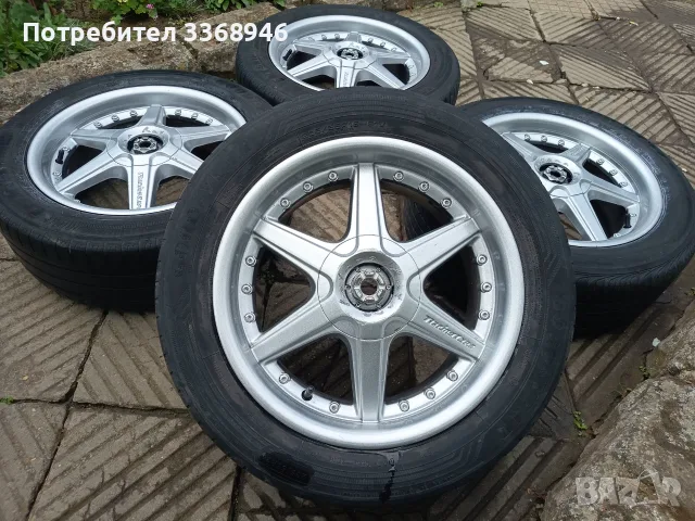 Джанти Katana Racing 16" 5x100 5x112 с гуми 205/55/16 VW AUDI SEAT SKODA