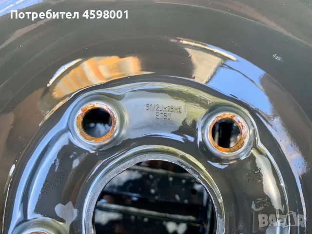 4бр.Оригинални железни джанти 16цола ET50 5x112 за Vw,Audi,Seat,Skoda, снимка 13 - Гуми и джанти - 55594000
